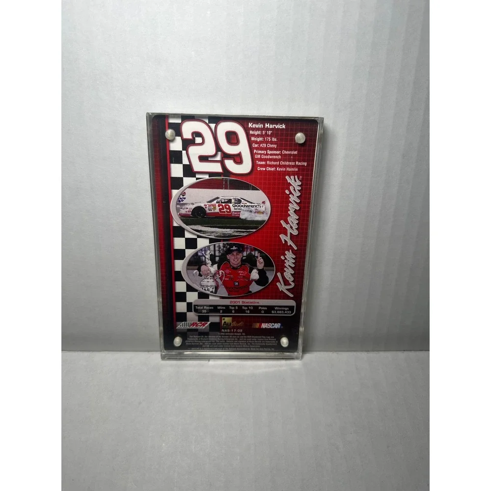Kevin Harvick #29 Limited Edition Commemorative Gold Card with Tin NASCAR RCR
